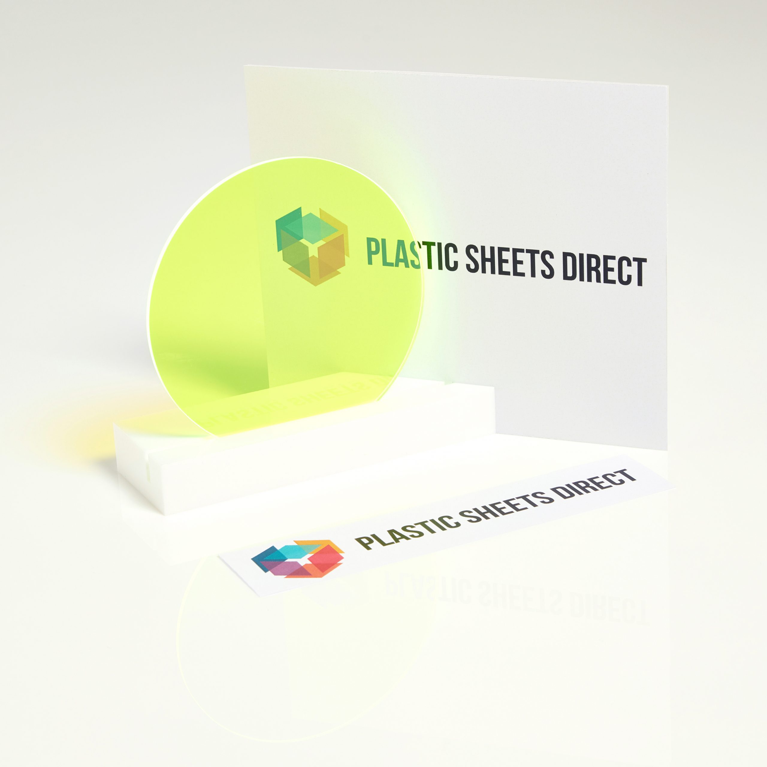 PSD PERSPEX FLUORESCENT 6T66 ACID GREEN0271