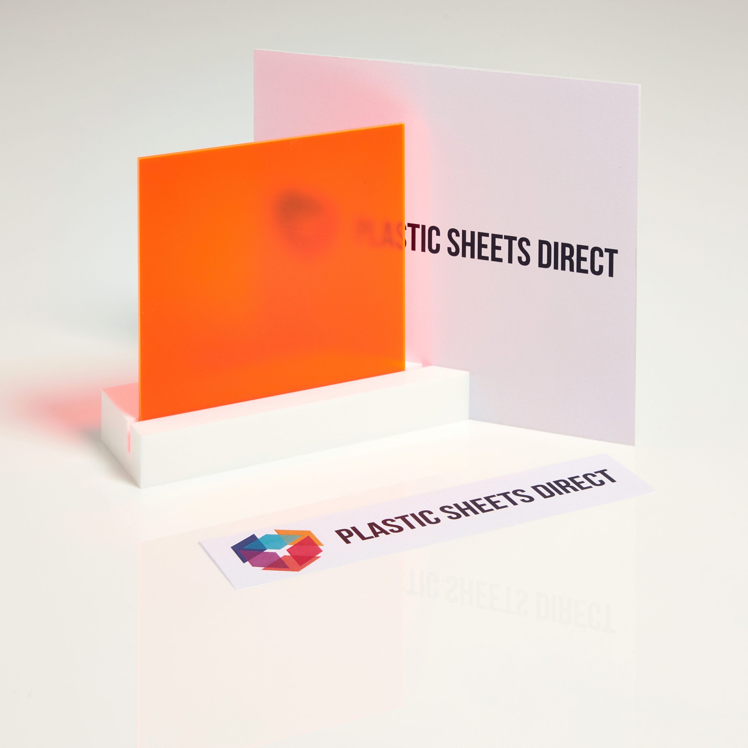 PSD PERSPEX FLUORESCENT AR 3T29 LAVA ORANGE0325