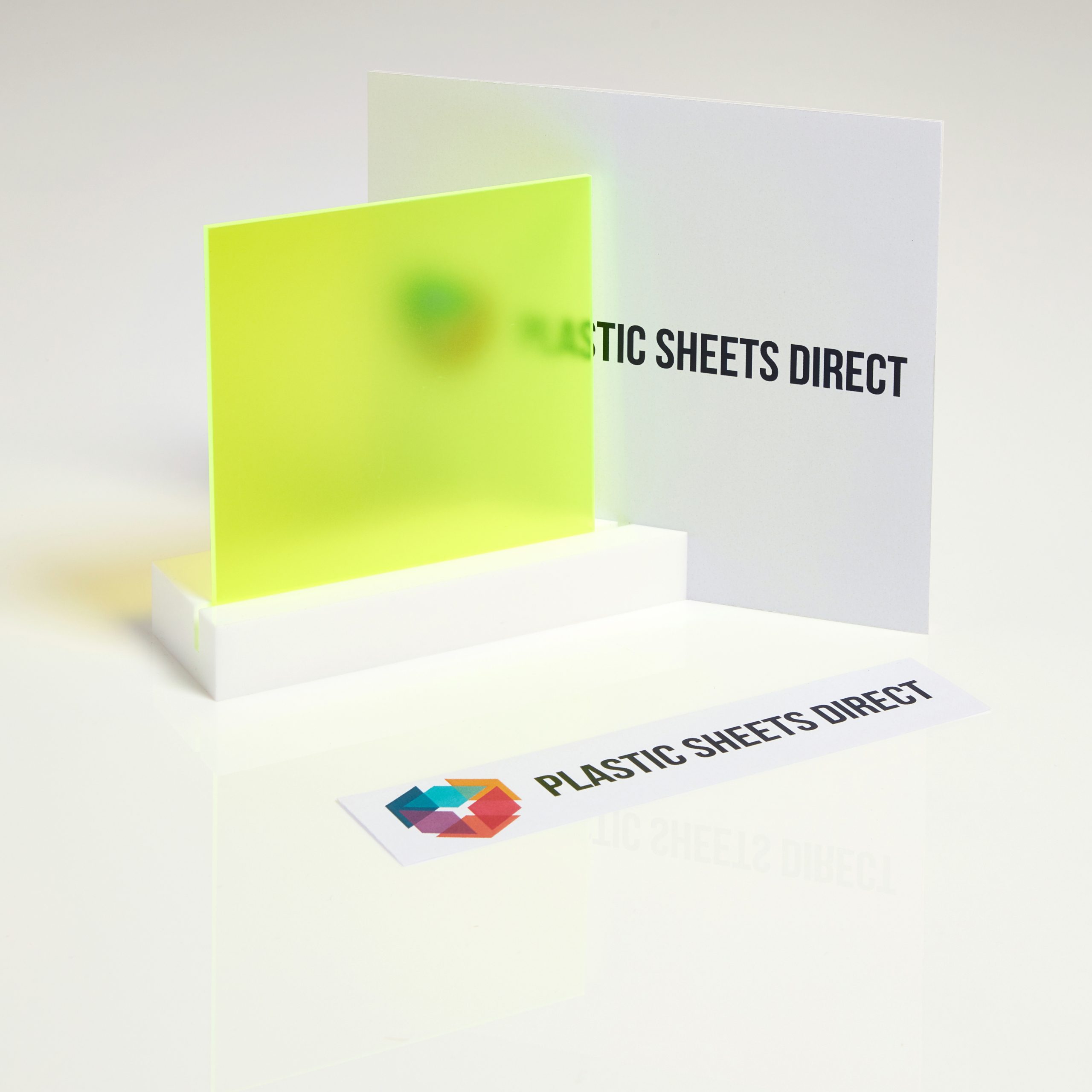 PSD PERSPEX FLUORESCENT AR 6T86 ACID GREEN0338